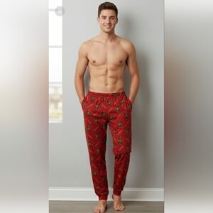 Harry Potter 2XL 44-46 Hogwarts Jogger Sleep Lounge Pants New